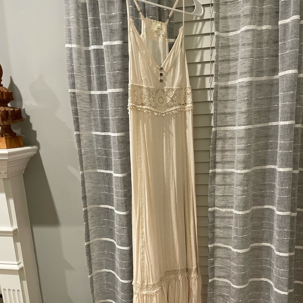 Boho cream dress